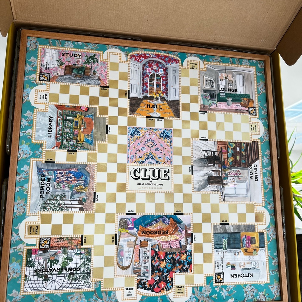 Clue for Anthropologie Deluxe Edition NIB
